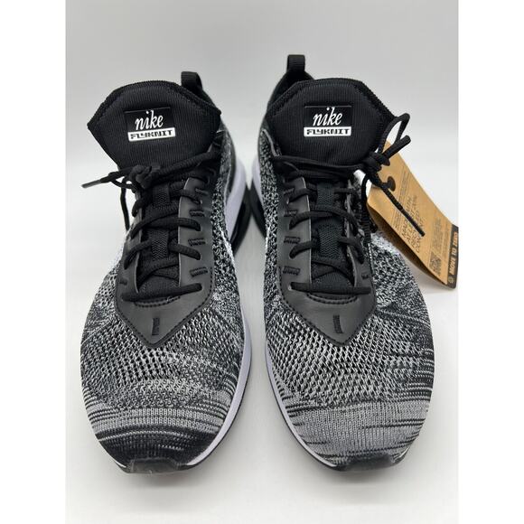 Nike Women's Air Max Flyknit Racer Sneakers Black DM9073-001 Size 9.5 NEW. - Picture 6 of 12